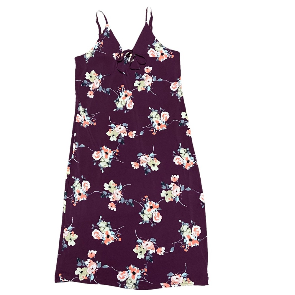 Sugarlips Floral Spaghetti Strap Dress Size Small